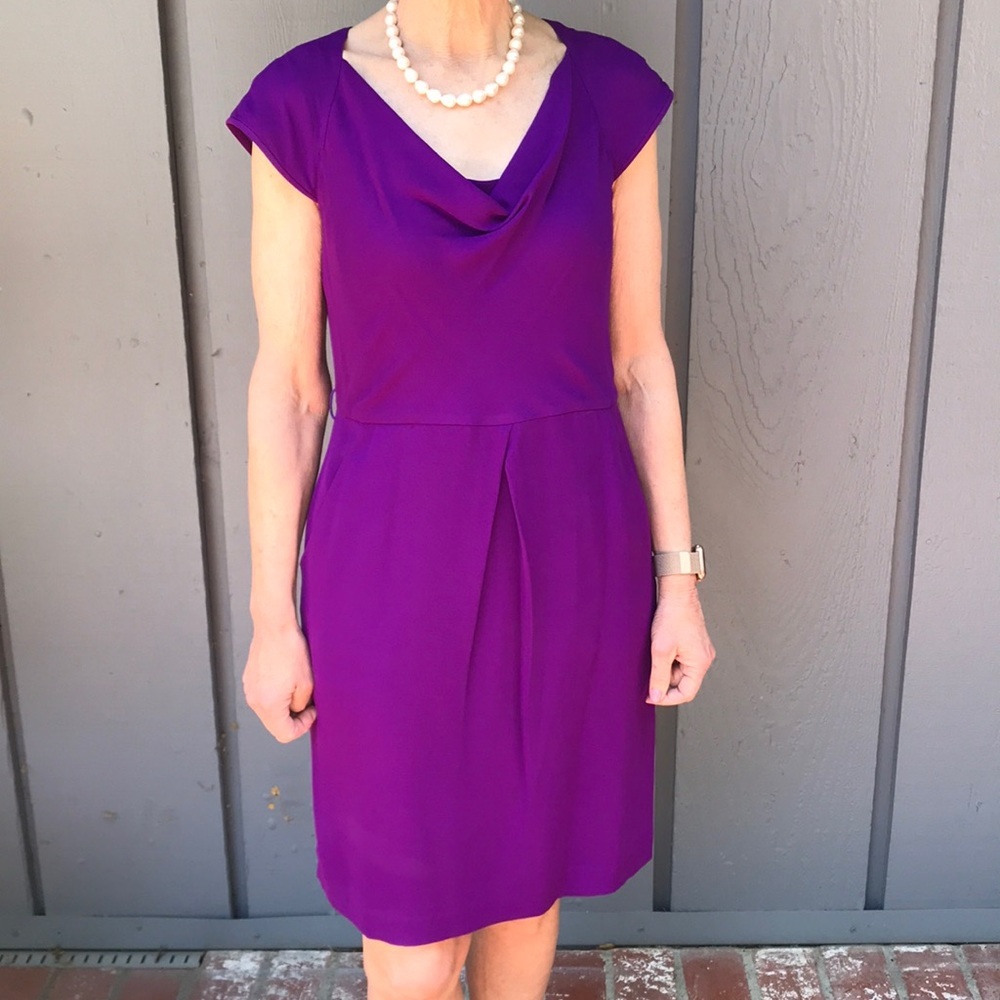 Purple formal dress
